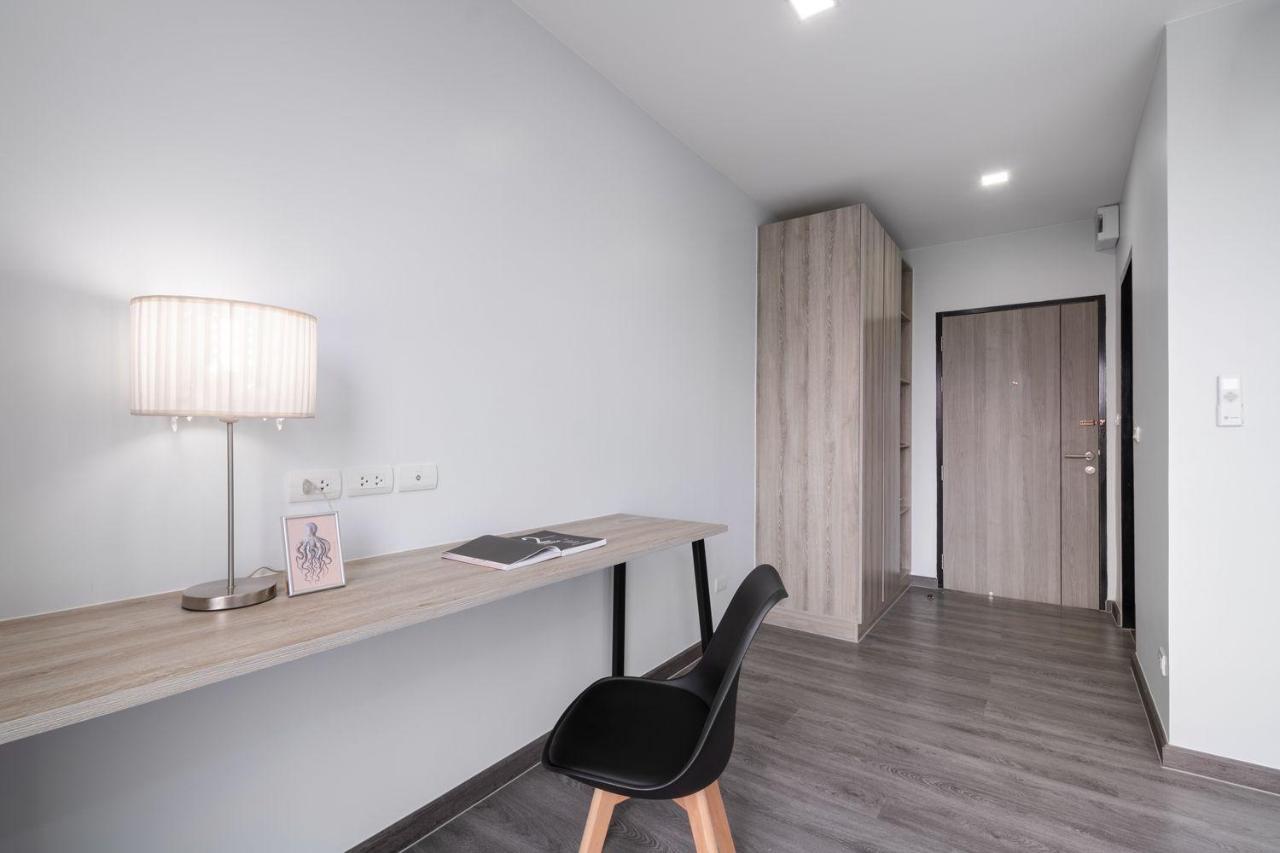 Aqua Residences อควา เรสซิเดนซ์ ห้องพักใหม่ให้เช่า ติดรถไฟฟ้าสถานีวุฒากาศ Bangkok Bagian luar foto